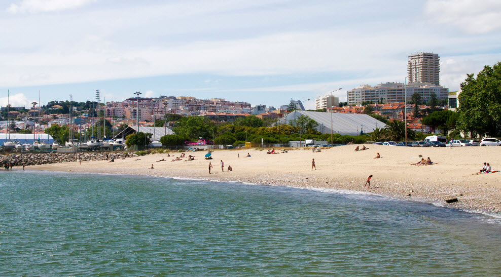 Algés Beach, Algés, Portugal, Portugal